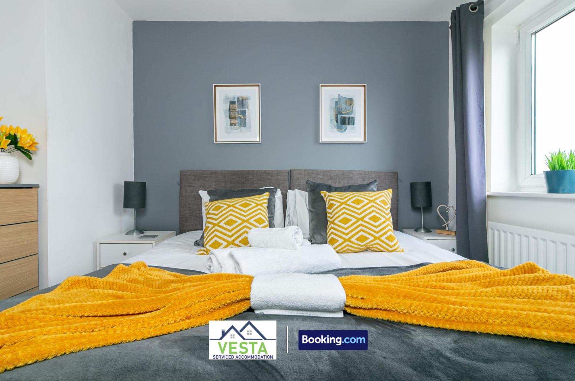 Two Bedrooms Apartment By Vesta Serviced Accommodation & Short Lets Hatfield With Free Wifi Exterior photo